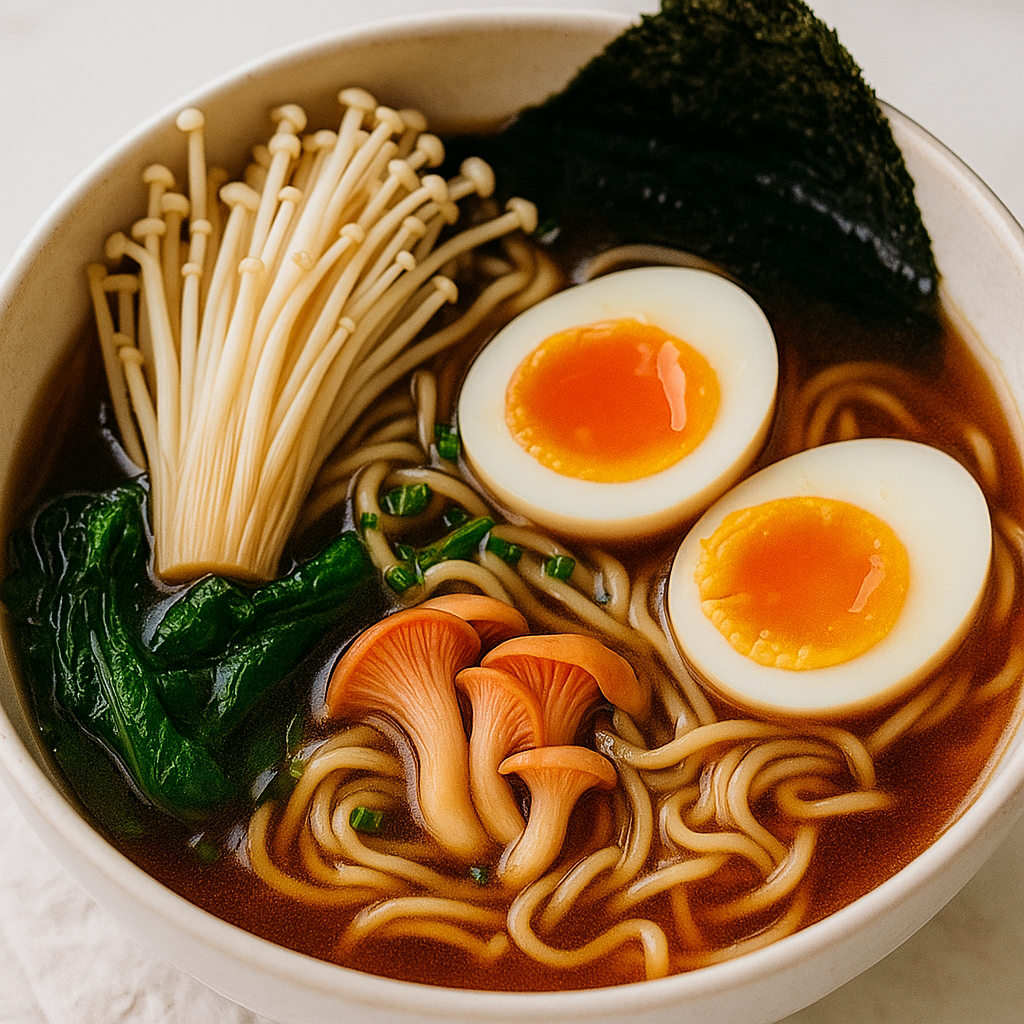 Enoki Mushroom Ramen