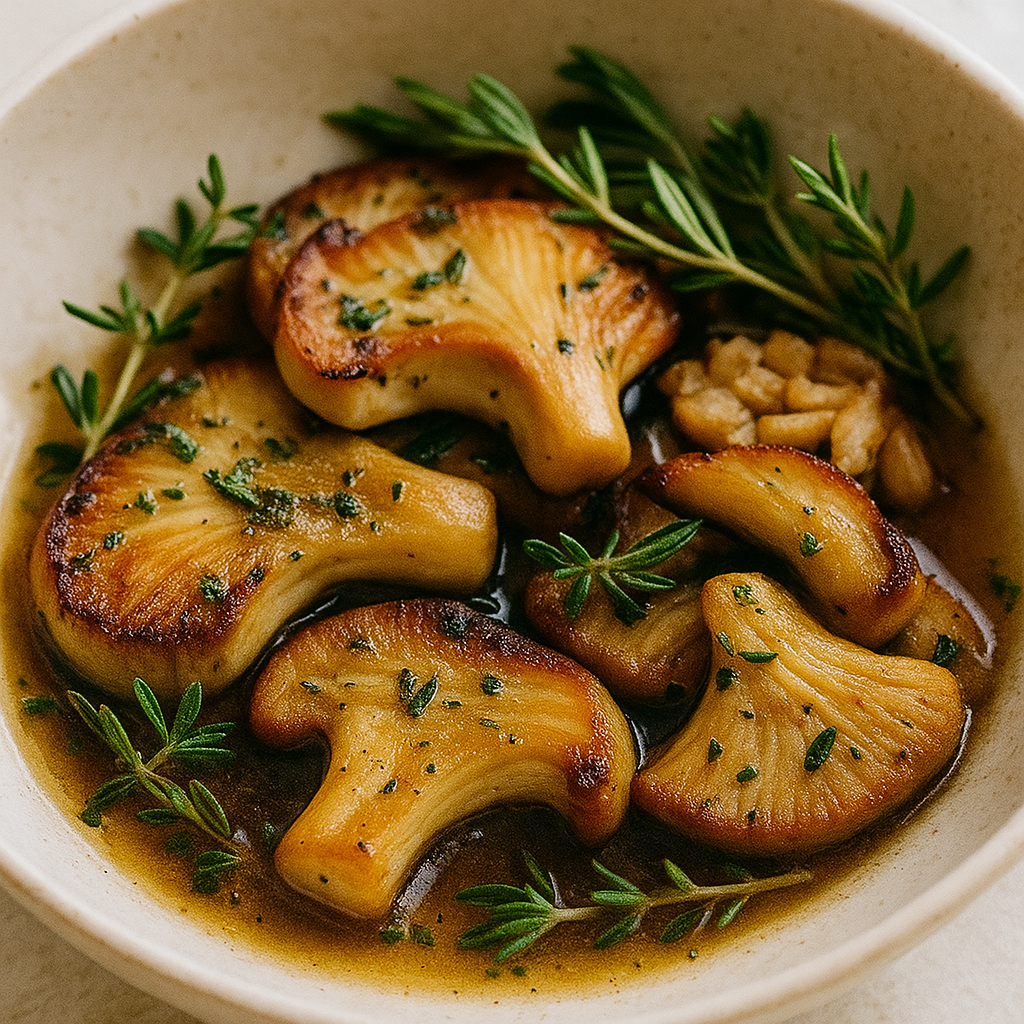 Mixed Mushroom Stir-Fry